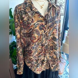 Vintage Paisley Shirt